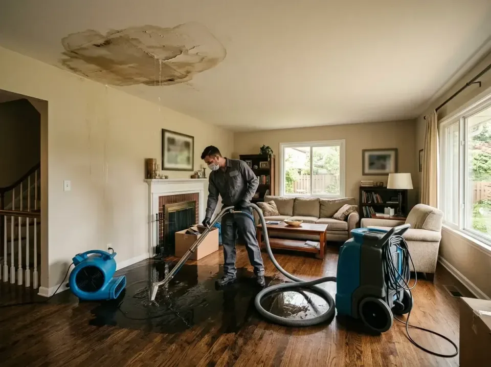 attic-pipe-burst-ceiling-drip-008 — frequently asked questions, Water Damage Restoration & Carpet Care in Lake City, FL